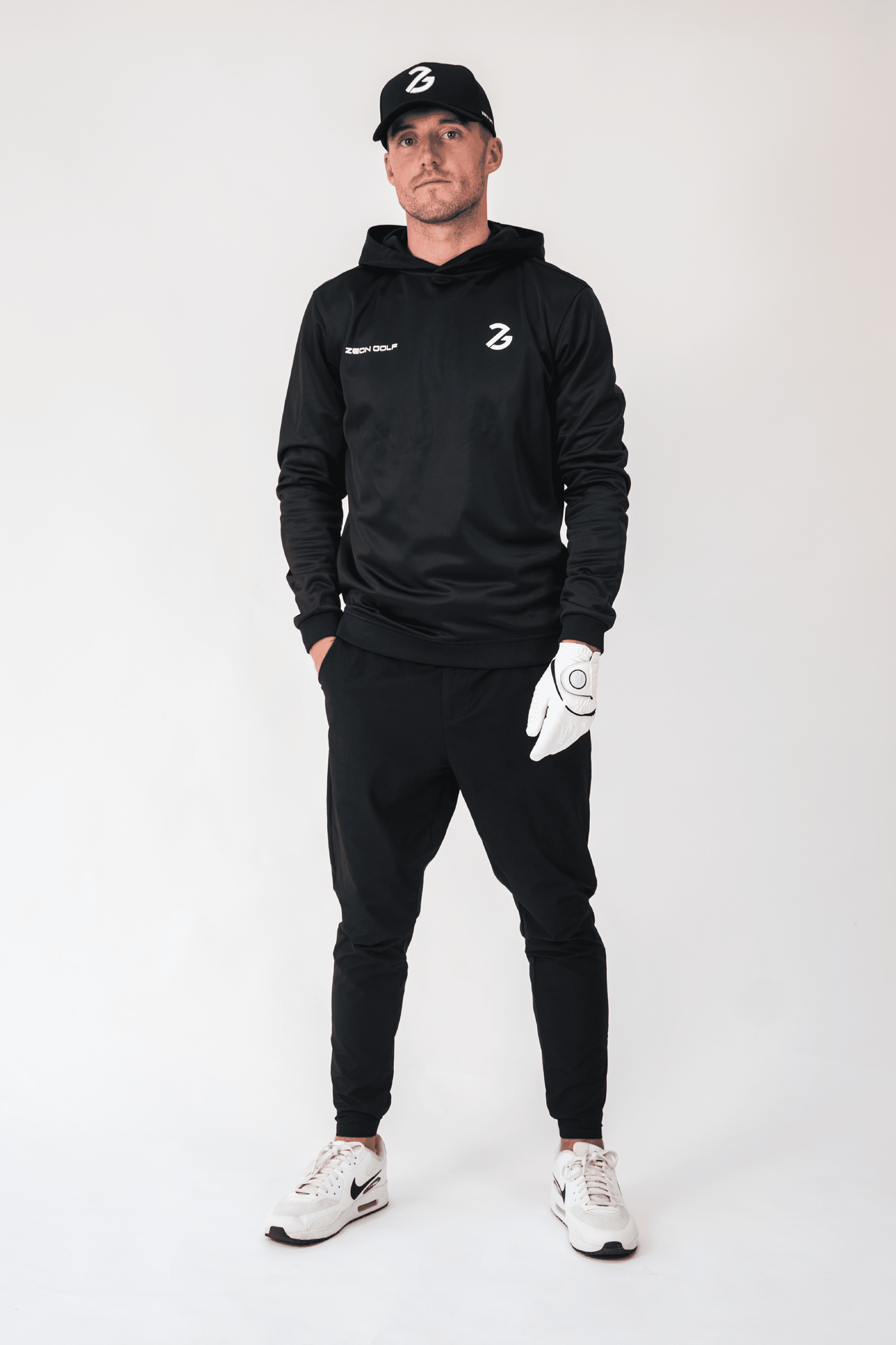 Komxo Golf Hoodie Black