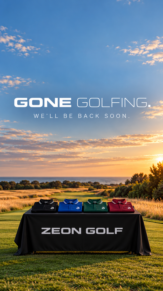 Zeon Golf gone golfing, we'll be back soon mobile