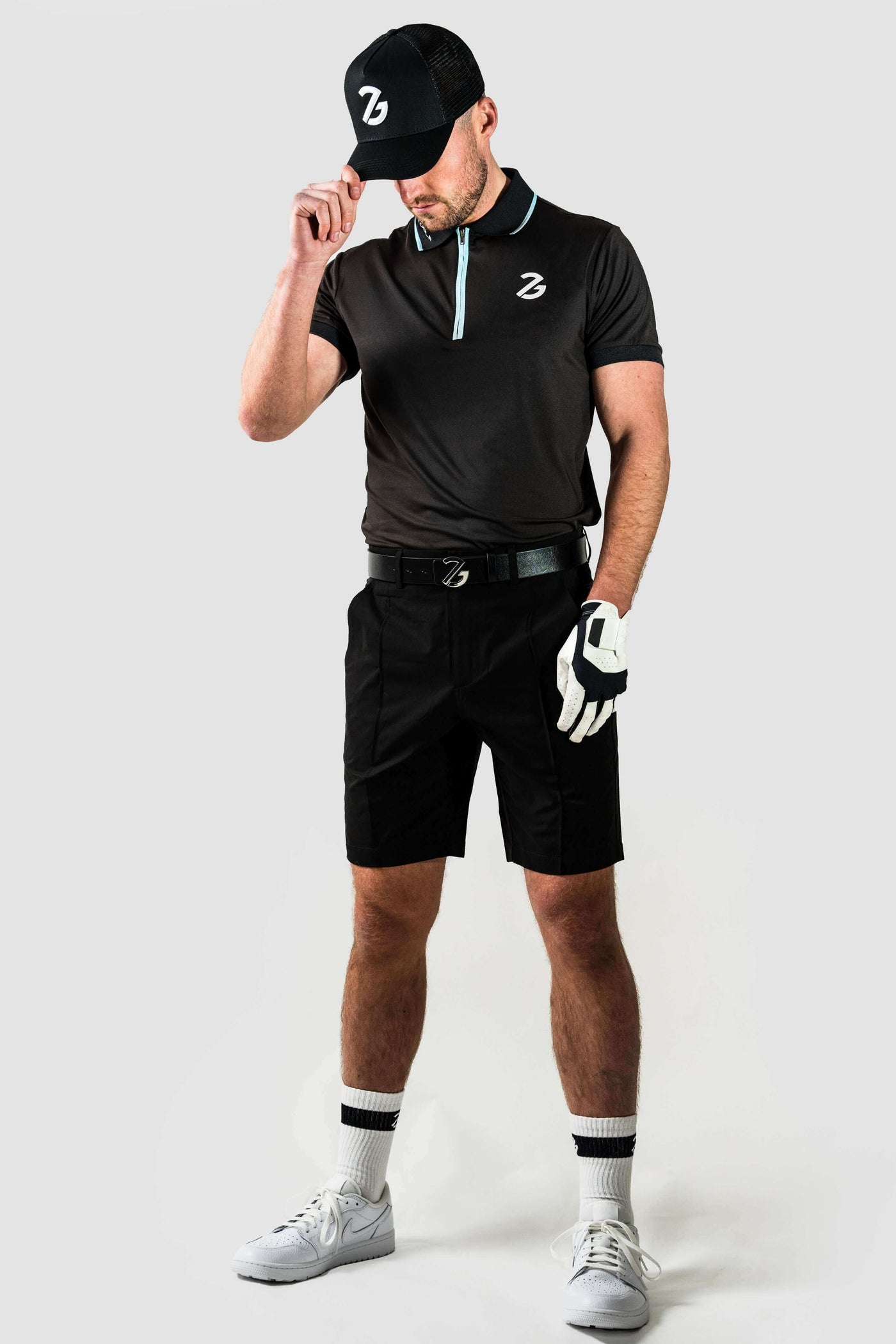 Petrini Stretch Shorts Black