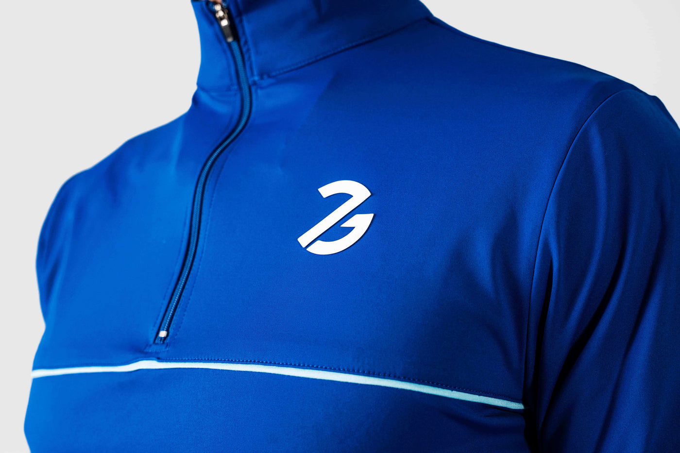 Anemos Blue Quarter Zip