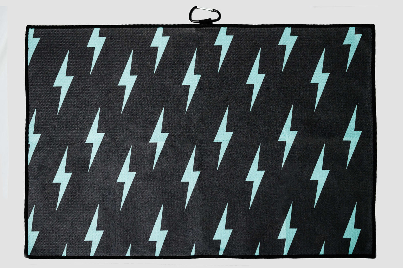 Astrapí Black / Turquoise Reversible Microfibre Towel